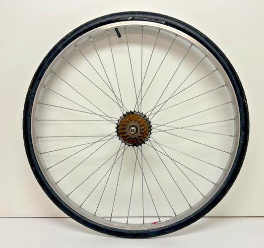 STA Sta True Wheels 6-Spd 36-Steel Spoke Aluminum 27" Rear Wheel Bontrager T2