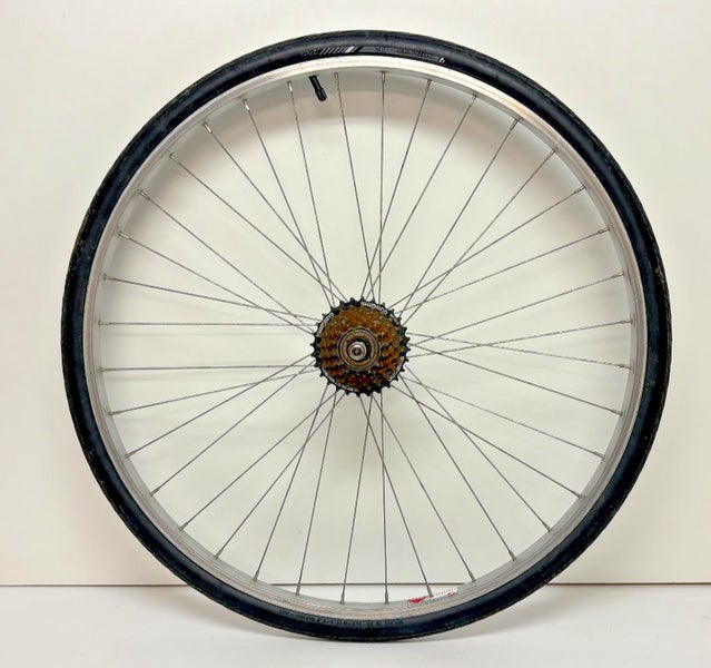 STA Sta True Wheels 6-Spd 36-Steel Spoke Aluminum 27" Rear Wheel Bontrager T2