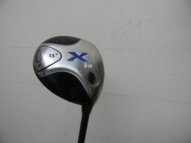 CALLAWAY X SERIES  FAIRWAY WOOD # 3 15* FACTORY GRAPHITE REGULAR