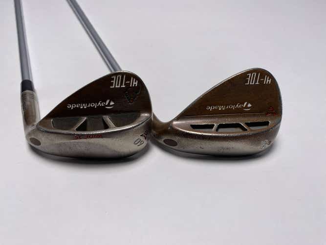 TaylorMade Milled Grind Hi-Toe 3 Copper Wedge Set 56* 10 | 60* 15 KBS Mens RH
