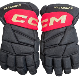 CCM Jetspeed FT8 Pro Custom Pro Stock Hockey Gloves 13" 4 Nations Canada NEW Mackinnon (14416)