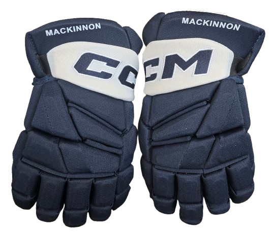 CCM Jetspeed FT8 Pro Custom Pro Stock Hockey Gloves 13" NHL 3rd NEW Mackinnon (14418)