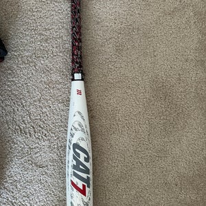 Marucci CAT7 Alloy USSSA Certified Bat (-10) 17 oz 27" (Used)