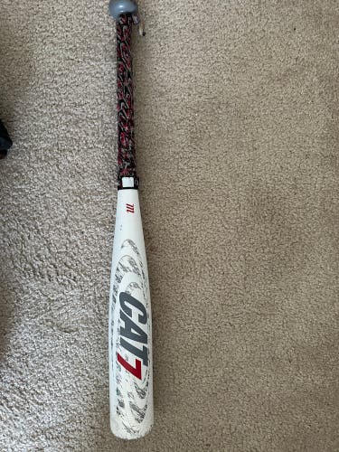 Marucci CAT7 Alloy USSSA Certified Bat (-10) 17 oz 27" (Used)