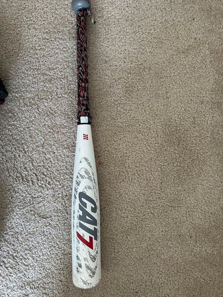 Marucci CAT7 Alloy USSSA Certified Bat (-10) 17 oz 27" (Used)