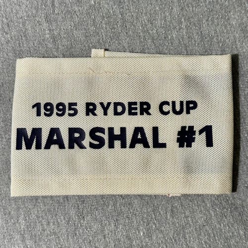 VINTAGE 1995 RYDER CUP at OAK HILL COUNTRY CLUB GOLF #1 MARSHALL BAND