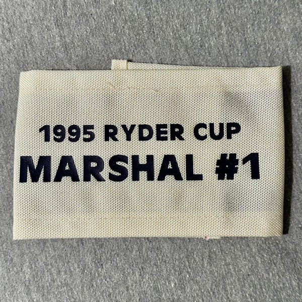 VINTAGE 1995 RYDER CUP at OAK HILL COUNTRY CLUB GOLF #1 MARSHALL BAND