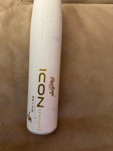 Rawlings Icon Composite USSSA Certified Bat (-5) 25 oz 30" (Used)
