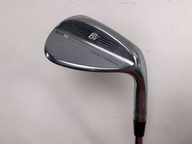 Titleist Vokey SM9 Tour Chrome Sand Wedge SW 56* 12 D-Grind DG 105 S300 Mens RH