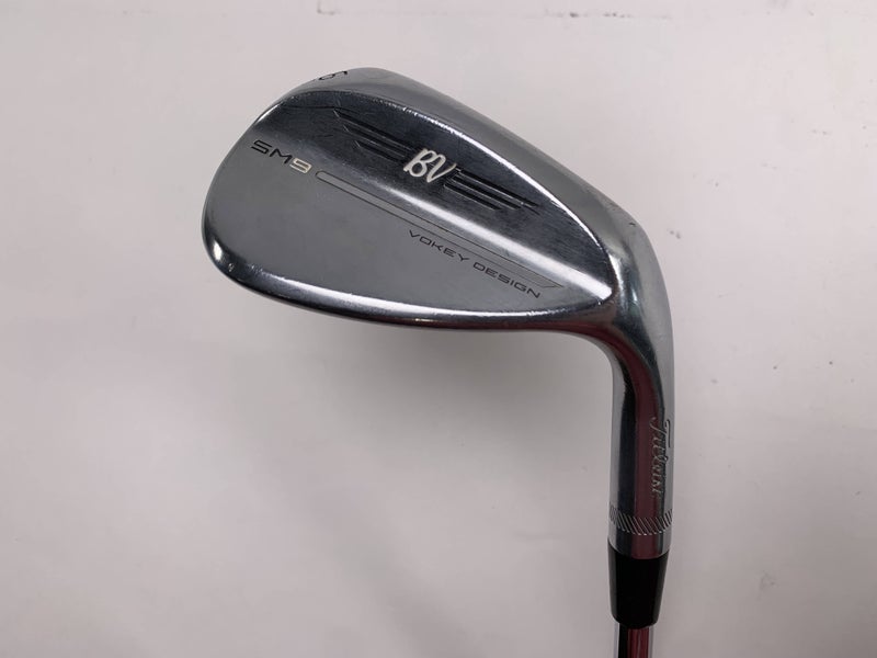 Titleist Vokey SM9 Tour Chrome Sand Wedge SW 56* 12 D-Grind DG 105 S300 Mens RH