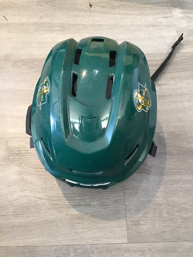 Clarkson University Medium CCM Tacks 710 Helmet Pro Stock (Used)