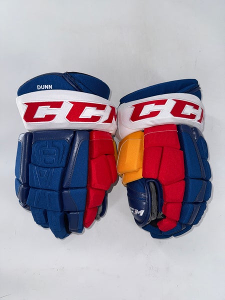 NEW CCM HGCL "Vince Dunn" St. Louis Blues Retro Gloves 14" Pro Stock