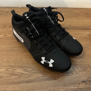 Brand New Black Nitro 4D-Foam Lacrosse Cleats