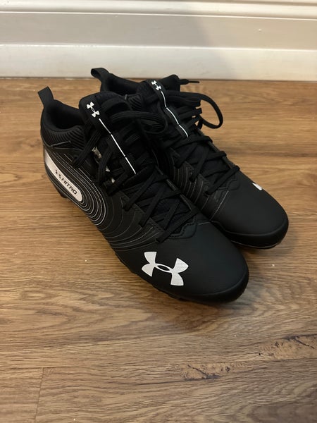 Brand New Black Nitro 4D-Foam Lacrosse Cleats