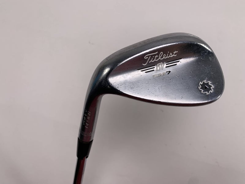 Titleist Vokey SM7 Tour Chrome Sand Wedge SW 56* 10  S-Grind Wedge Steel Mens LH