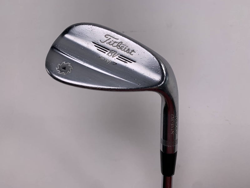 Titleist Vokey SM7 Tour Chrome Gap Wedge GW 52* 8 F-Grind Wedge Steel Mens RH