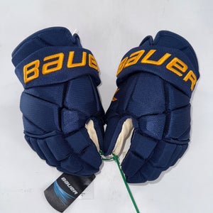 NEW Bauer St. Louis Blues Navy Vapor 2X Pro 13" Gloves