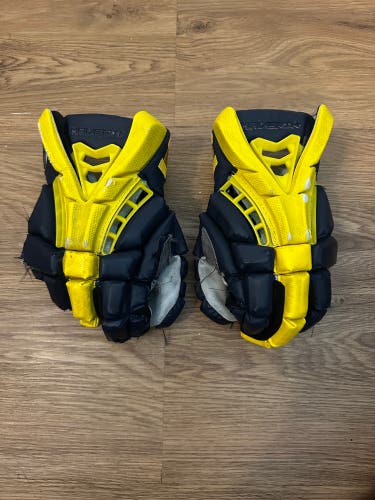 2024 BIG 10 Champions Michigan Lacrosse Gloves