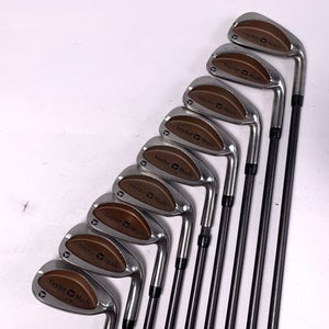 TaylorMade Burner LCG Iron Set 3-PW+SW Bubble 2 R-80 Regular Graphite Mens RH