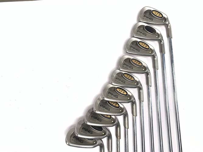 Ping i3 Oversize Iron Set 3-PW+GW+SW White Dot 3* Up Cushin JZ Regular RH