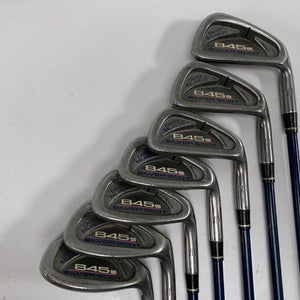 Tommy Armour 845 S Silver Scot Iron Set 5-PW+SW G Force 2 Ladies RH