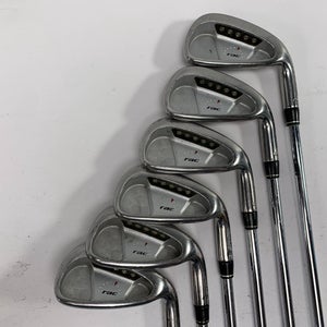TaylorMade Rac OS Iron Set 4-9 Light Metal Regular Steel Mens RH
