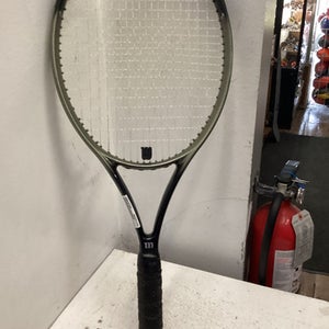 Used Wilson PROFILE 2.7SI Adult Tennis Racquet Black 4 5/8" 11443-S000197323