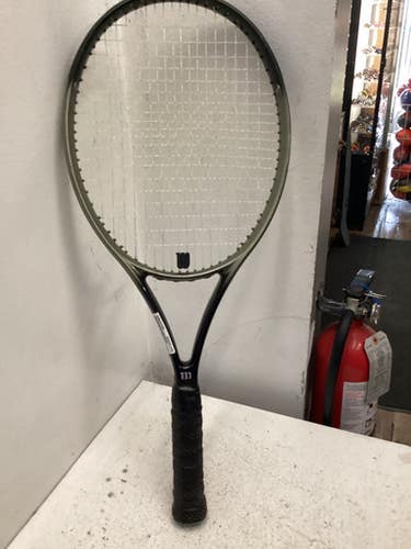 Used Wilson PROFILE 2.7SI Adult Tennis Racquet Black 4 5/8" 11443-S000197323