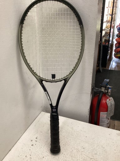 Used Wilson PROFILE 2.7SI Adult Tennis Racquet Black 4 5/8" 11443-S000197323