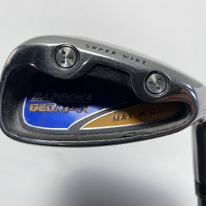 Tour Edge Bazooka Geomax Pitching Wedge PW Grafalloy Bazooka GeoMax 68g Mens RH