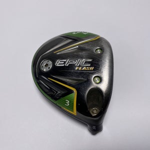Callaway EPIC Flash 3 Fairway Wood 15* HEAD ONLY Mens RH