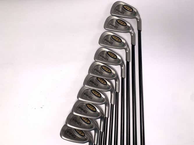 Ping i3 Oversize Iron Set 3-PW+GW+SW Green Dot 350 Series Stiff Graphite Mens RH