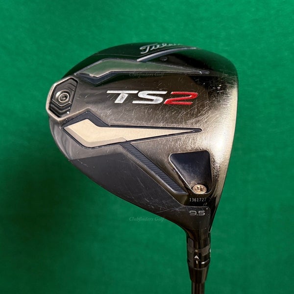 Titleist TS2 9.5 Driver HZRDUS RDX Black Smoke 6.0 60g Graphite Stiff *DENT*