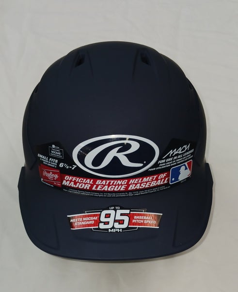 Size Small 6 7/8- 7 Rawlings Mach Batting Helmet (New) With Carrying Bag