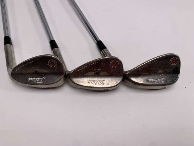Titleist Vokey Spin Milled Nickel 2009 Wedge Set 52* 8 | 56* 14 | 60* 7 Wedge RH