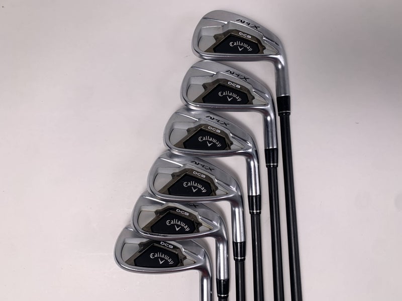 Callaway Apex DCB 21 Iron Set 6-PW+GW Project X Cypher Fifty 5.0 50g Senior RH