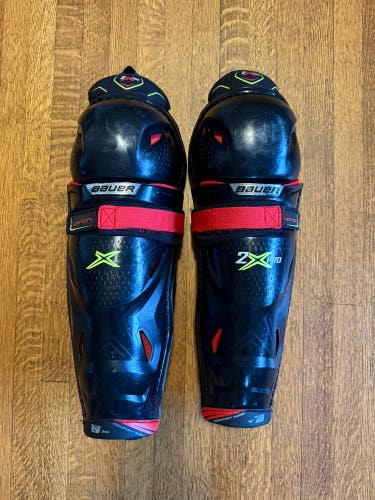 Senior Bauer Vapor 2X Pro 14" Shin Pads (Used)