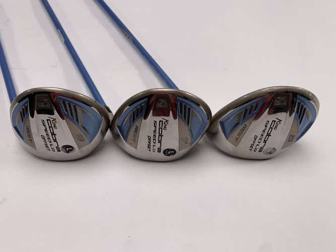 Cobra Speed LD M Offset Wood Set 5 7 9 | 18* 21* 24* Aldila VS Proto Ladies RH