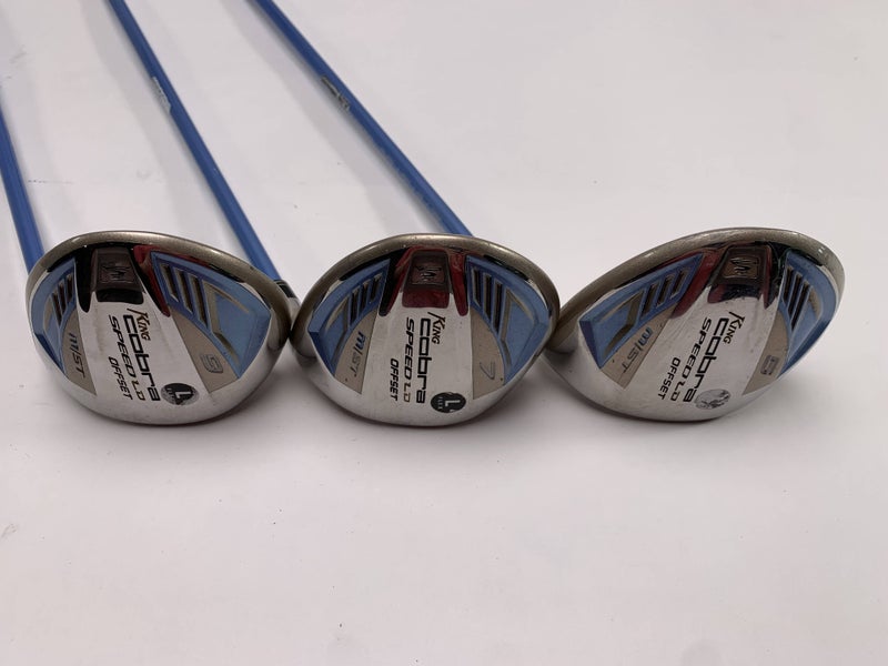 Cobra Speed LD M Offset Wood Set 5 7 9 | 18* 21* 24* Aldila VS Proto Ladies RH
