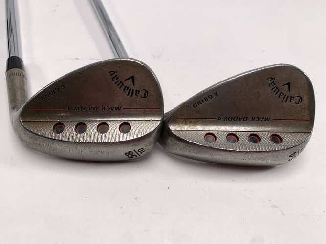 Callaway Mack Daddy 4 Raw Wedge Set 54* 12 | 58* 10 DG S200 Tour Issue Mens RH
