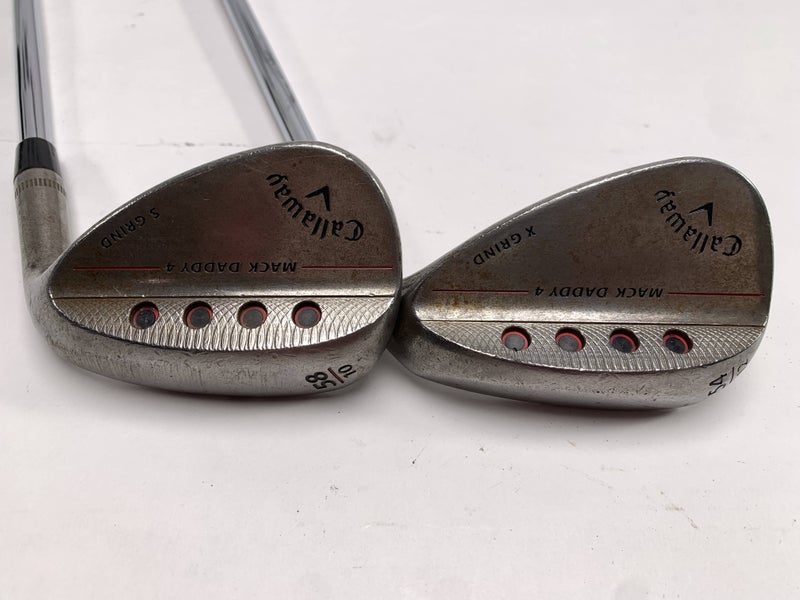 Callaway Mack Daddy 4 Raw Wedge Set 54* 12 | 58* 10 DG S200 Tour Issue Mens RH