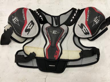 Used Easton STEALTH S3 Junior Shoulder Pads MD 11855-S000190068