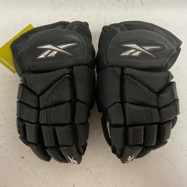 Used Reebok HG6K Junior Gloves Black 12" 11855-S000190129