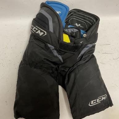 Used CCM VECTOR 06 Senior Pant Black And Carolina Blue SM 11855-S000190126