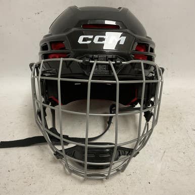 Used CCM TACKS 70 Helmet Cage Combo Black One Size 11855-S000190104