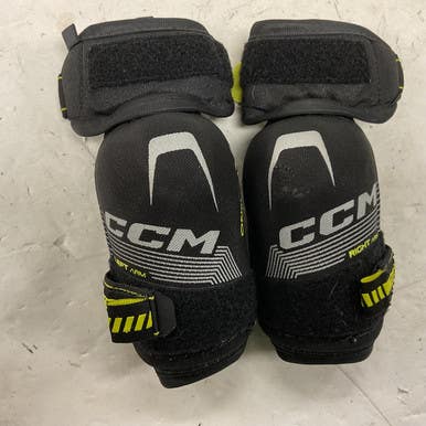 Used CCM TACKS XF PRO Youth Elbow Pads LG 11855-S000190090