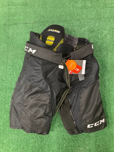 Black Senior Large CCM Super Tacks Hockey Pants (New)