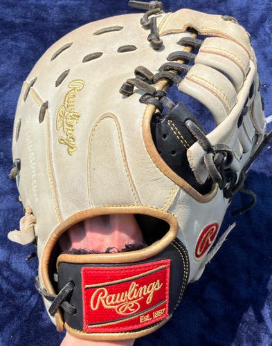 Gray Rawlings Encore RH First Base Baseball Glove 12" (Used)