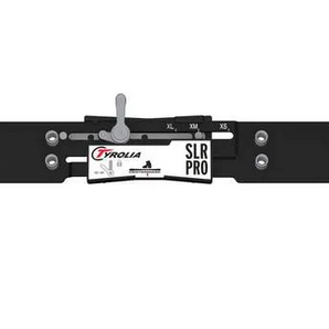 Tyrolia Ski Binding Mounting Template 163104 + 2 pr bases black + 3 SLR bases (1 white,2black M)