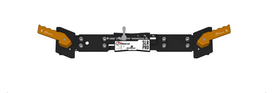 Tyrolia Ski Binding Mounting Template 163104 + 2 pr bases black + 3 SLR bases (1 white,2black M)